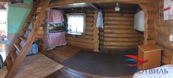 Бревенчатый дом в СНТ Ветеран в Октябрьском - oktyabrskoe.yutvil.ru - фото 3