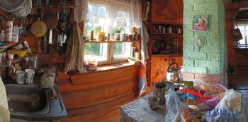 Бревенчатый дом в СНТ Ветеран в Октябрьском - oktyabrskoe.yutvil.ru - фото 5
